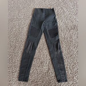 ALO Yoga MottoCharcoal Leggings